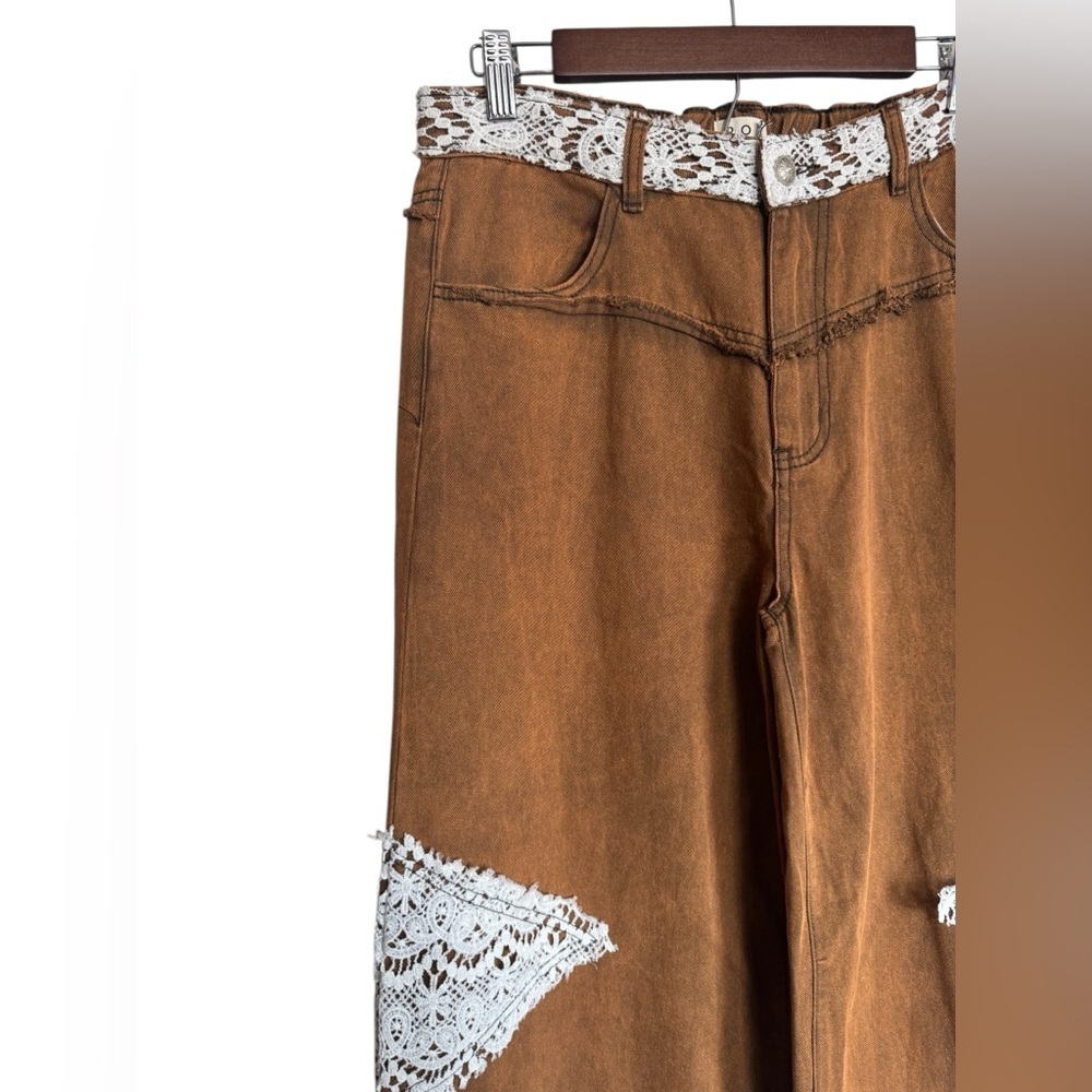 POL Boho Lace Patchwork Wide Leg Pants
Size M - Picture 5 of 15
